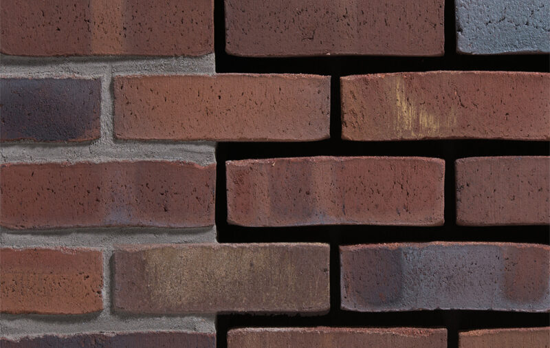 Rookkwarts DF 210х24х65 мм, Фасадная и Интерьерная Плитка ручной формовки под кирпич Engels baksteen