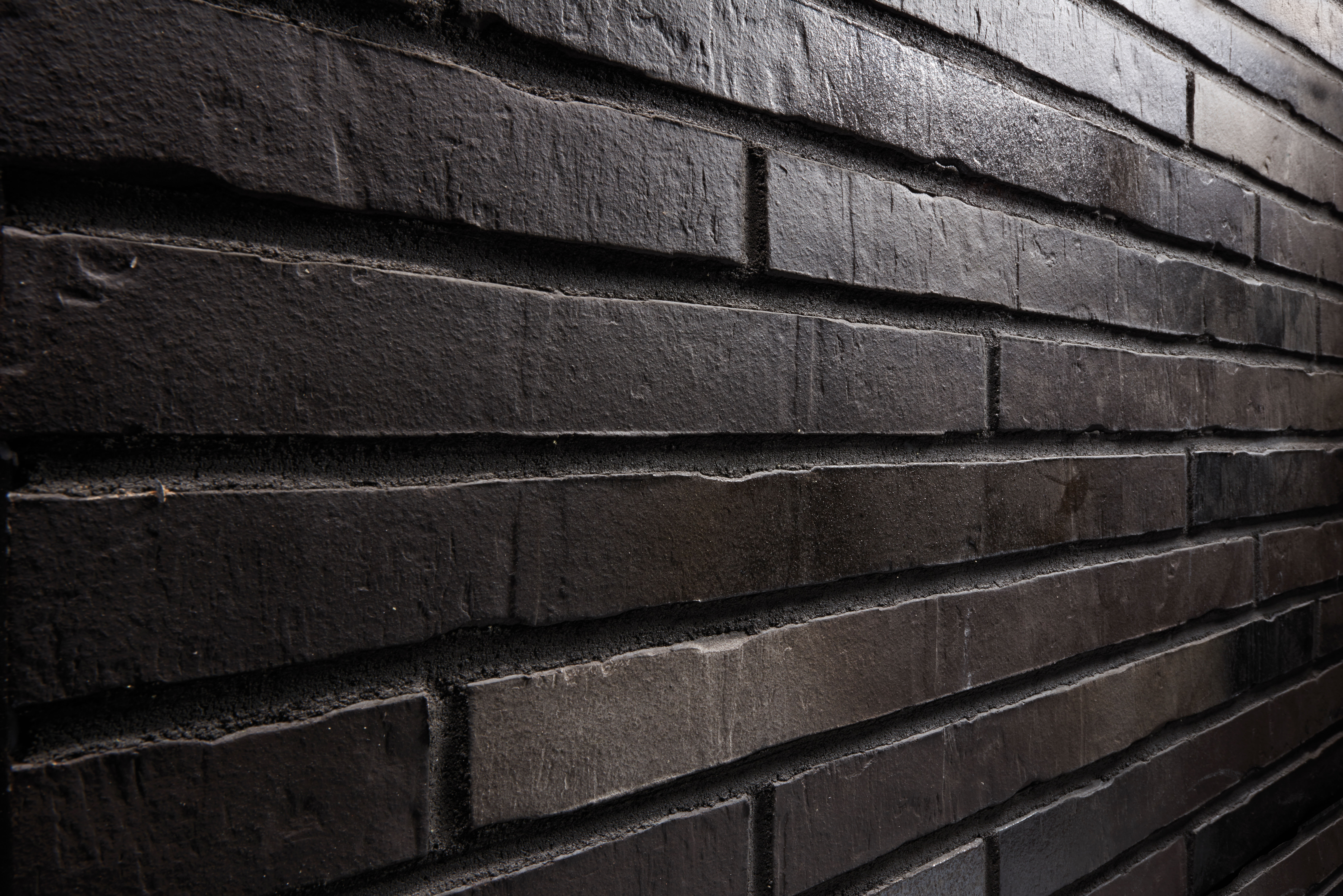 RIEGEL 50 453-siber-schwarz, 490*40*14мм Stroeher Клинкерная фасадная плитка под кирпич ригельная Langformat