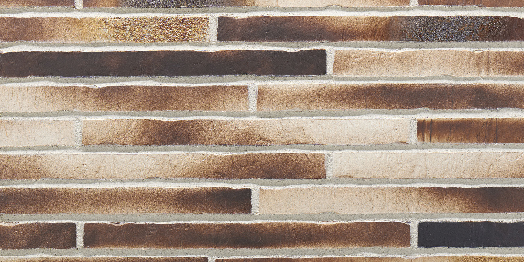 RIEGEL 50 451-gold-braun, 490*40*14мм Stroeher Клинкерная фасадная плитка под кирпич ригельная Langformat