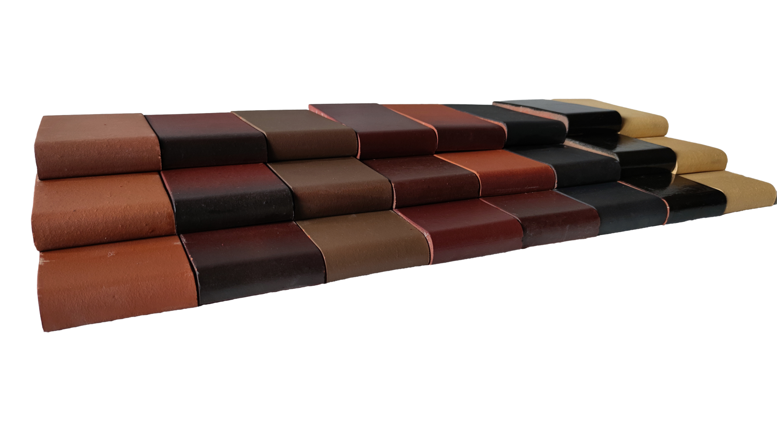 180*110*25 мм ОК18 вишневый Клинкерный подоконник - фасад дома ZG Klinker