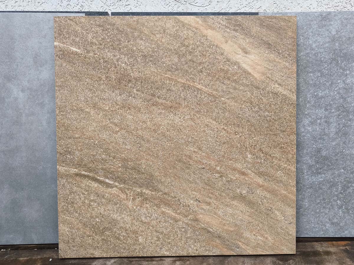 Andora Brown 600x600x20 мм, тротуарная плитка уличная, противоскользящая, керамогранит OutdoorDesign