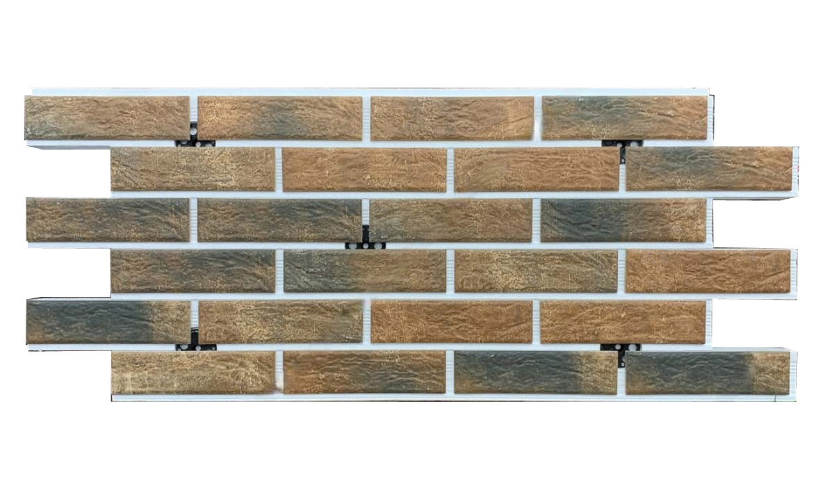 Loft Brick Chili фасадная термопанель из пенополистирола ППС 50 мм с клинкерной плиткой