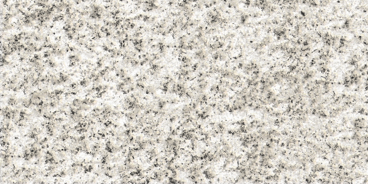 Granite Flat White Sesame (бело-серый гранит с гладкой шлифованной структурой)  гибкий камень 1200×600 мм