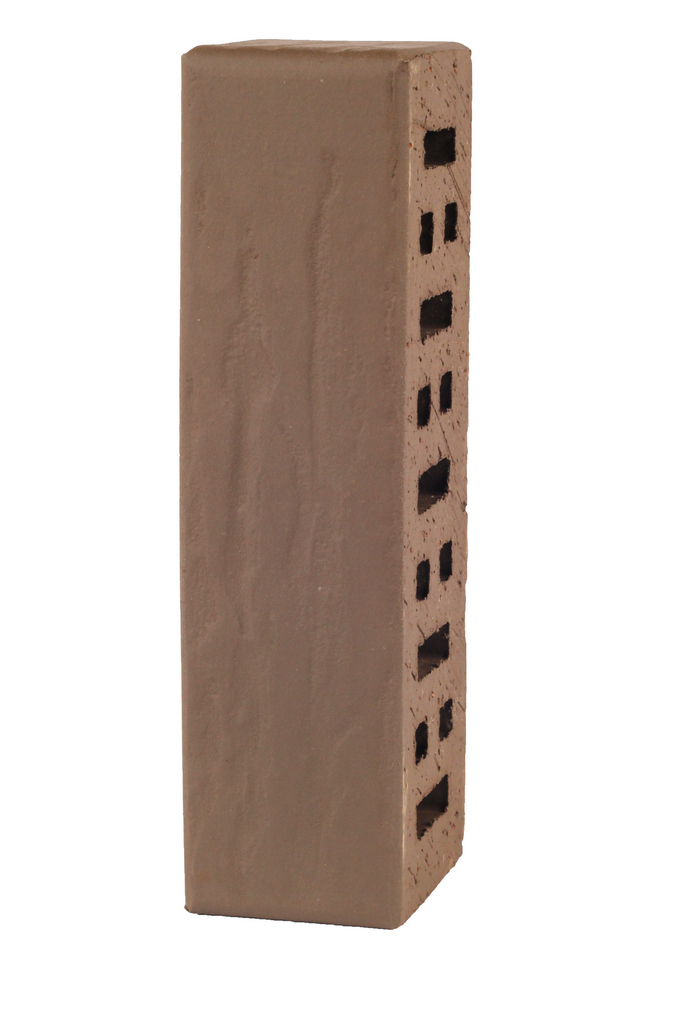 Lode VECAIS BRUNIS ретро, 250*85*65 мм, Печной Кирпич керамический пустотелый, коричневый