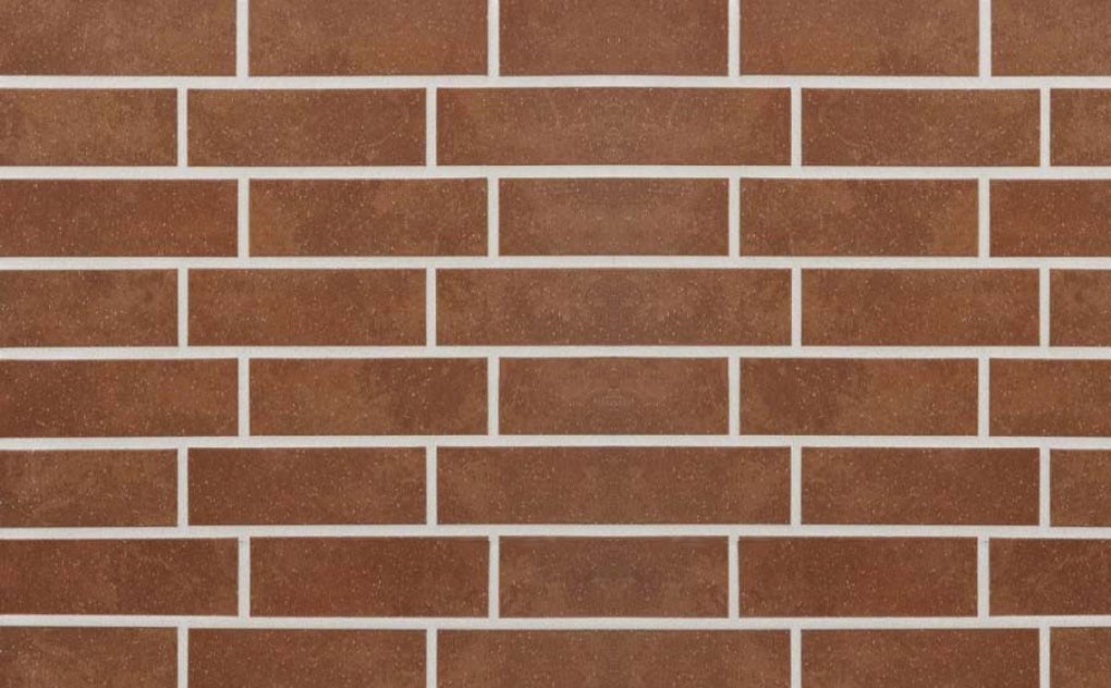 Клинкерная фасадная плитка облицовочная под кирпич Stroeher (Штроер) Roccia 841 rosso гладкая NF10, 240*115*10 мм