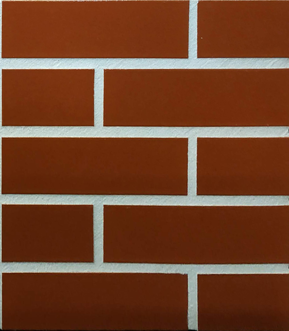 Braun 370 коричневая, 240*71*10 мм, Глазурованная клинкерная фасадная плитка под кирпич ABC