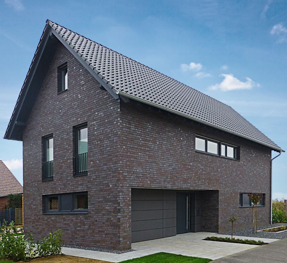 Кирпич облицовочный Клинкерный ABC 7403 Föhr Lava-Kohlebrand NF 240*115*71 мм