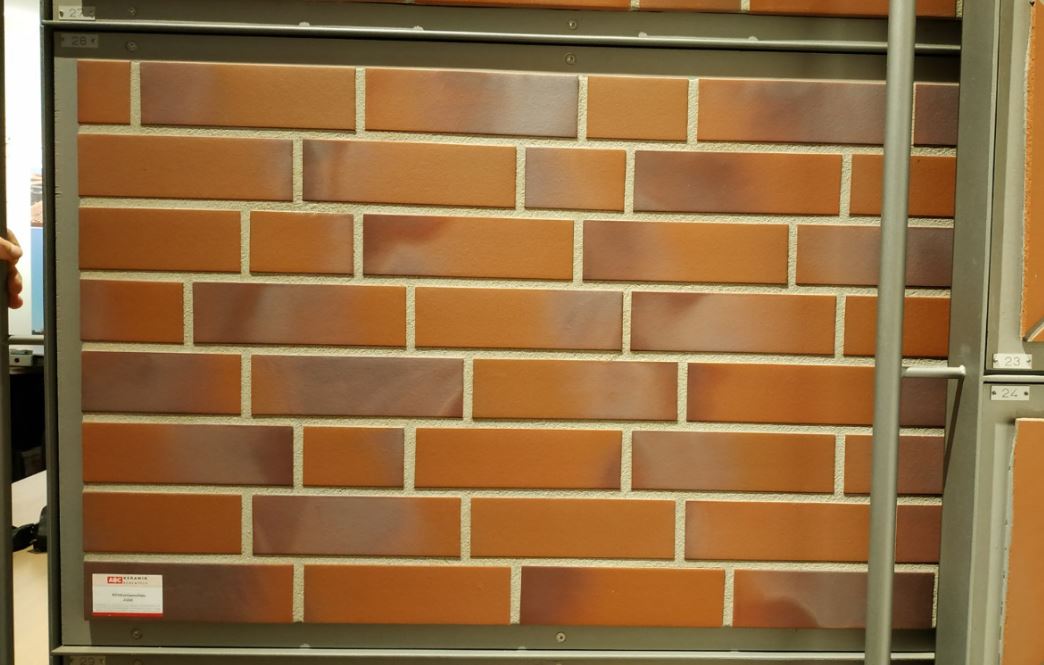 Фасадная Термопанель из пенополистирола ППС 60 мм с клинкерной плиткой Quaranit Juist genarbt 240*71*10 мм