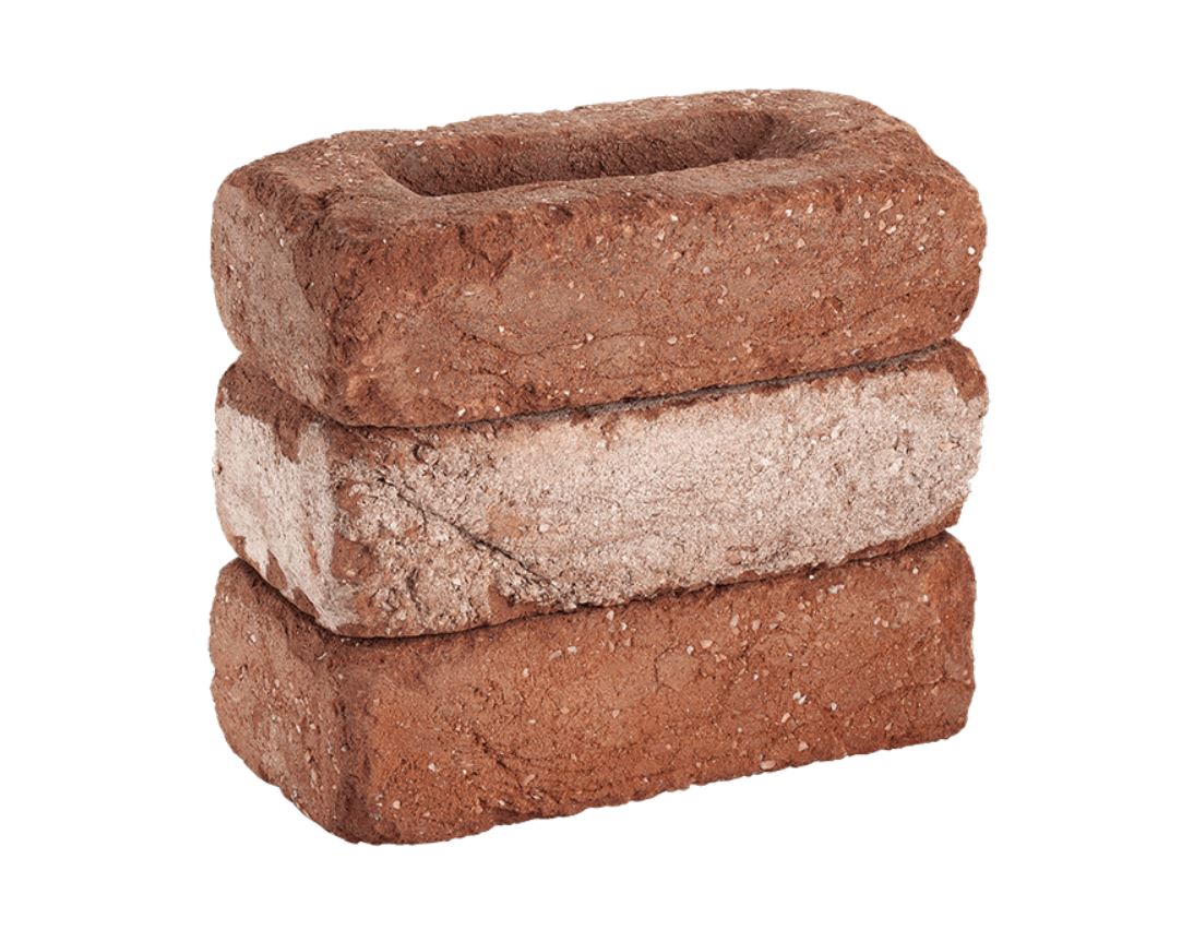 Донские Зори Любаново вековой w107В 215*102*65 мм, Кирпич ручной формовки полнотелый, облицовочный