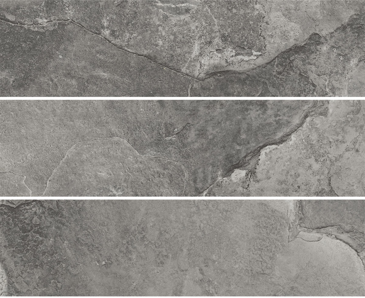 Колорадо-2 серая клинкерная фасадная плитка под кирпич 245*65*7 мм, керамин