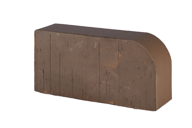12.201115L Кирпич радиусный полнотелый Lode Brunis F15 гладкий, 250*120*65 мм
