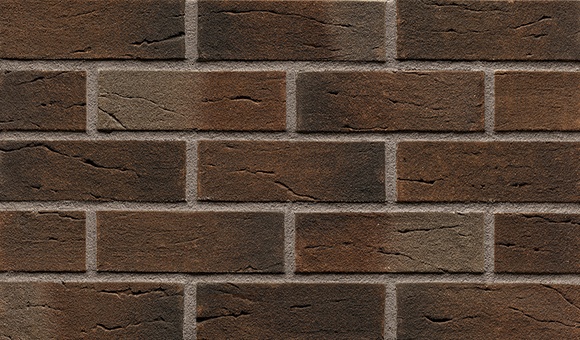 Кирпич облицовочный Клинкерный ABC 5358 Torfmoor blau-bunt wasserstrich-besandet NF 240*115*71 мм