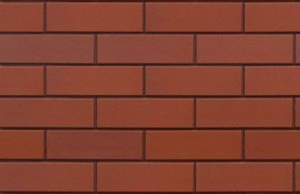 Клинкерная Плитка для Вентилируемых фасадов без расшивки шва Красный. Rot ABC  283*85/100*22 мм