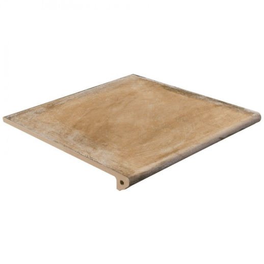 Alhamar PAJA Exagres 330*330*12 мм, клинкерная ступень флорентинер- с капиносом, противоскользящая