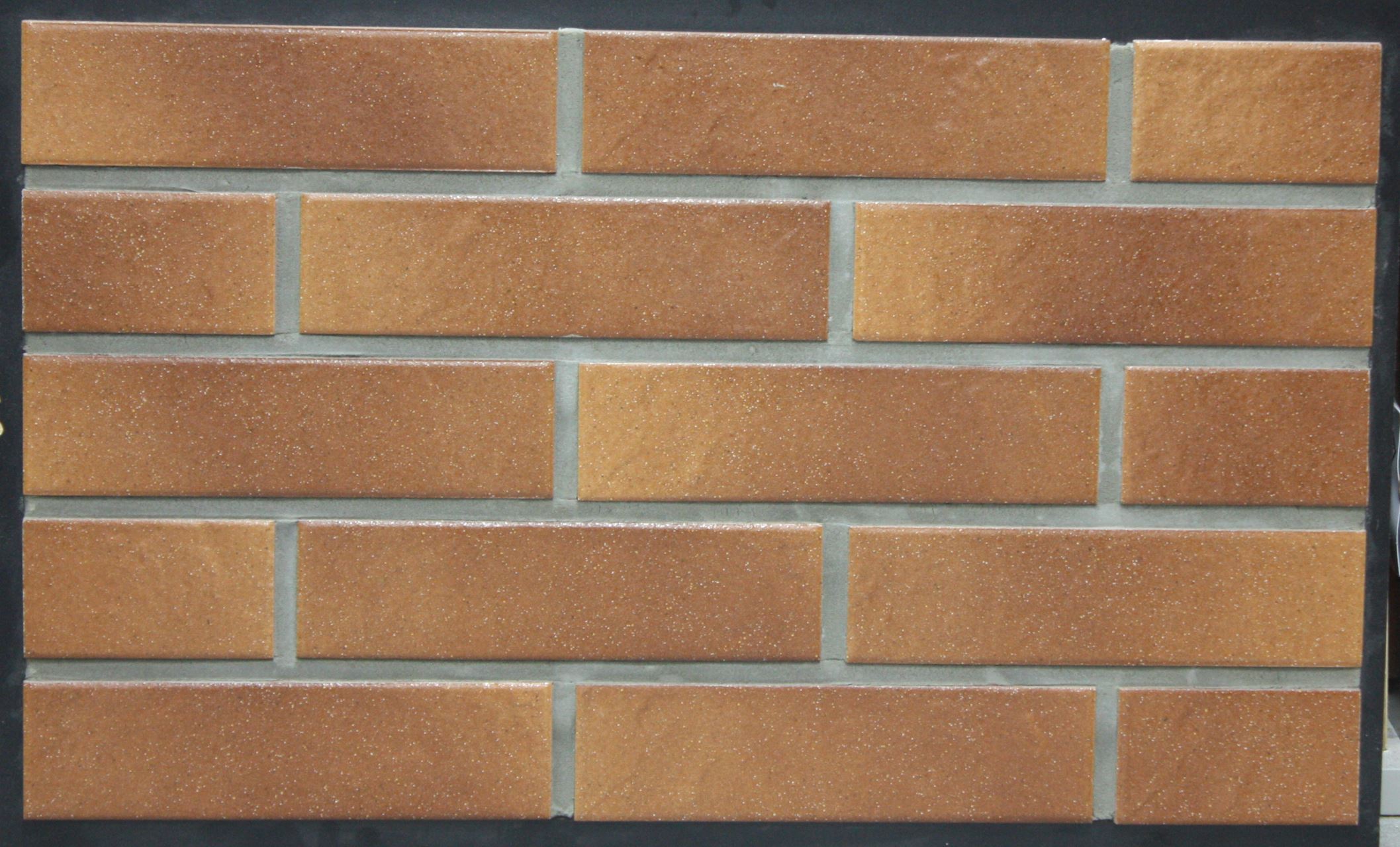 Taurus Brown 245X66х7,4 мм Клинкерная фасадная плитка под кирпич облицовочная, охра-коричневая