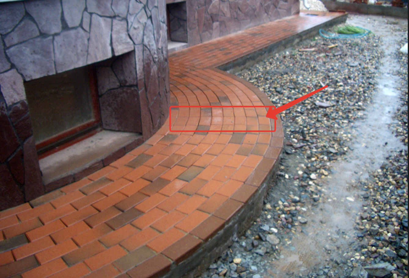 Тротуарная плитка клинкерная ABC Recker-bunt (Реккер-бунт)  200*100*20 мм