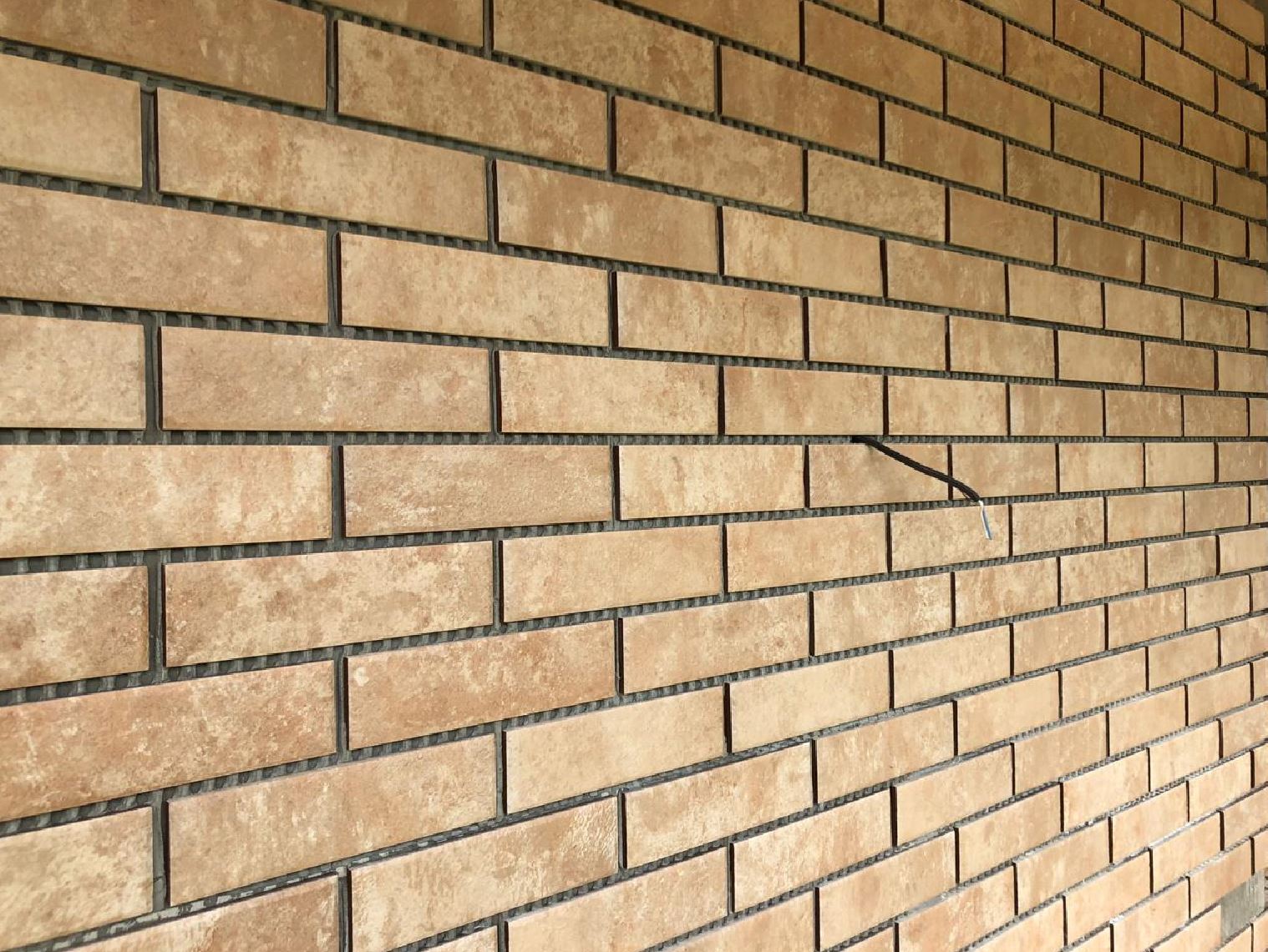 ILARIO BEIGE 245X66х7,4 мм Клинкерная фасадная плитка под кирпич облицовочная бежевая