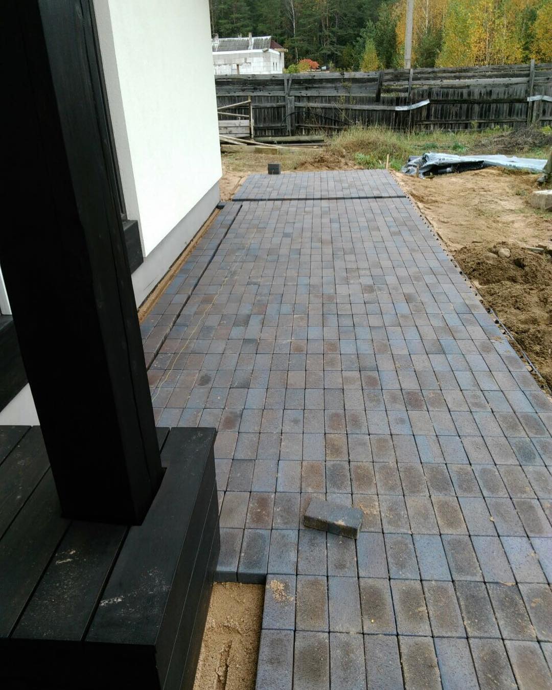 Тротуарная плитка / брусчатка Клинкерная ABC Mitternachtblau (Миттерначтблау) ригельный 240*78*52 мм