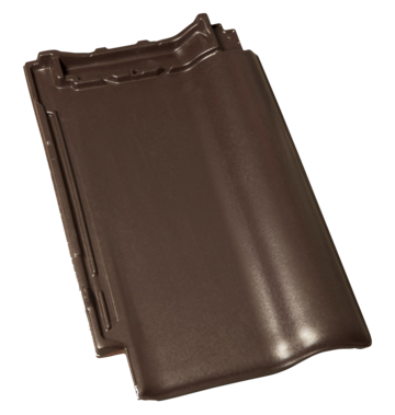 Керамическая черепица рядовая Roben Piemont коричневый гаванский ангоб