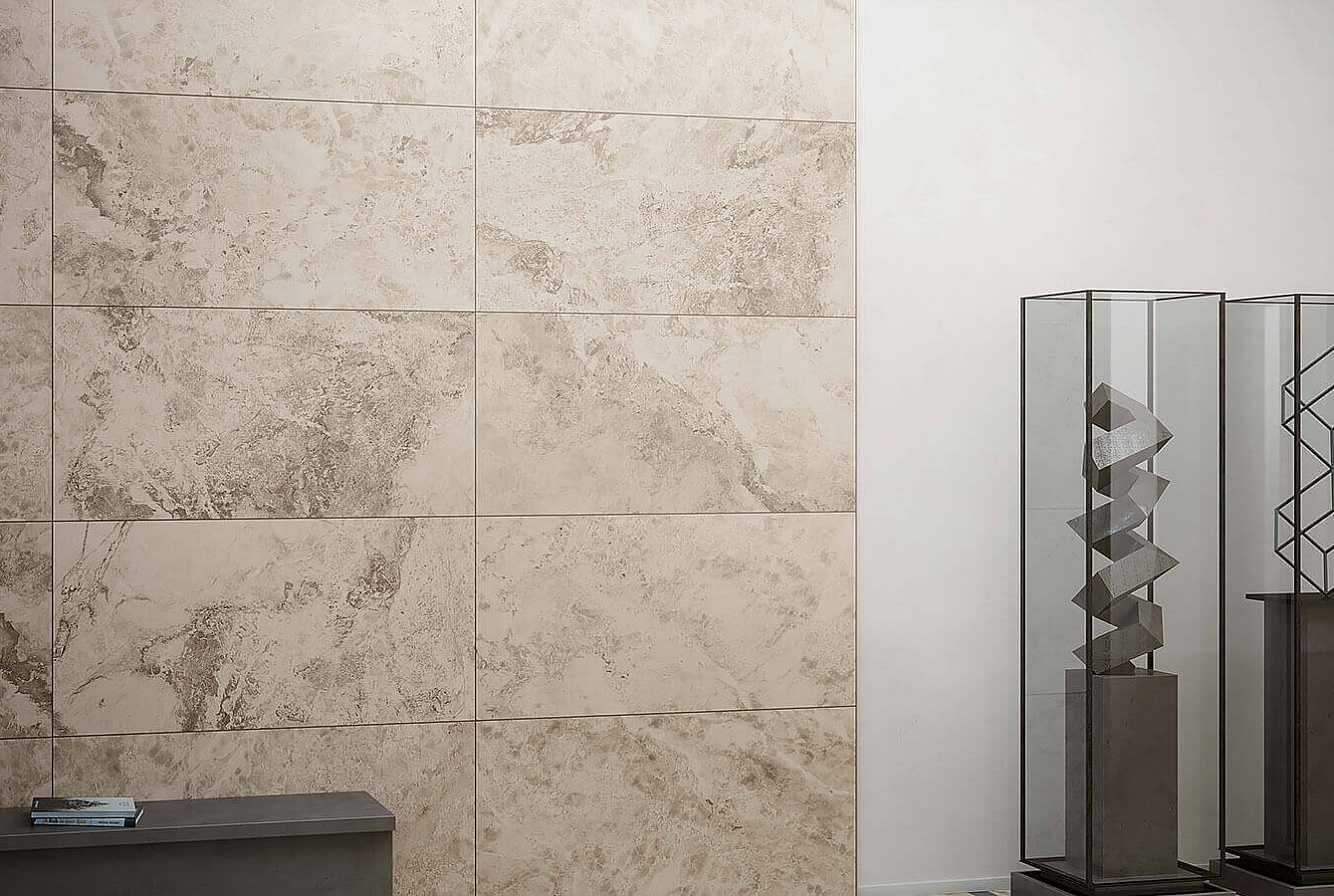 Плитка напольная уличная Supernova Stone Pearl Lastra 20mm 600х600х20мм