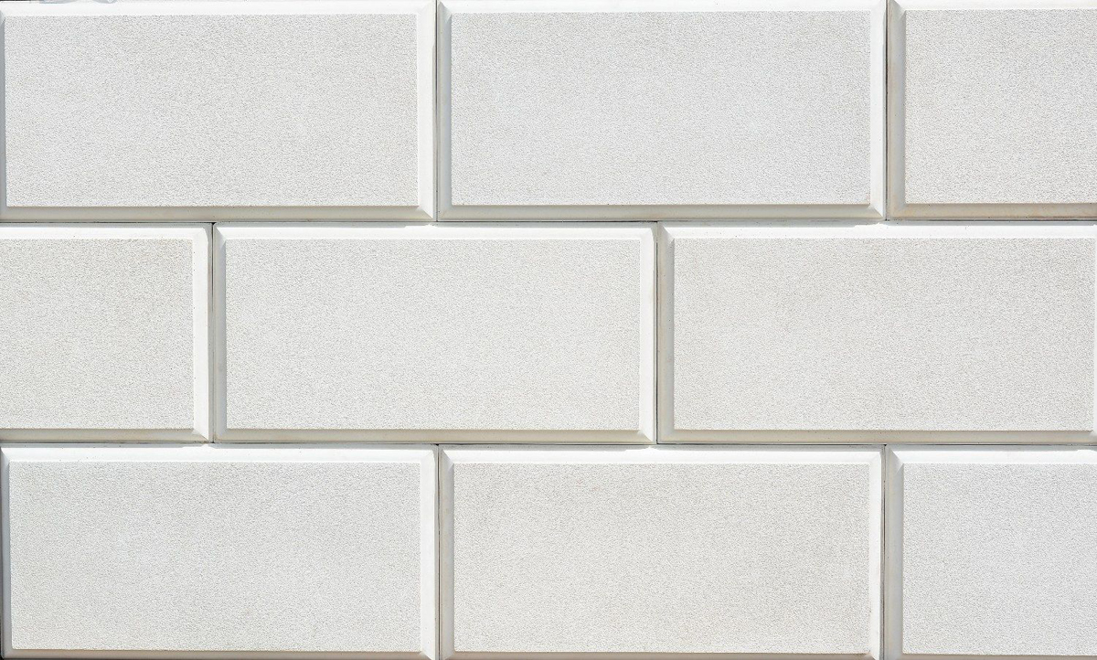 Травертин-B1 Искусственный камень плитка для навесного вент фасада без расшивки шва  200X400X24 мм