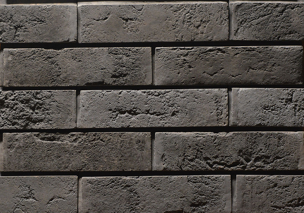 Stone K2 Плитка под кирпич для навесного вент фасада без расшивки шва  65X250X24 мм искусственный камень