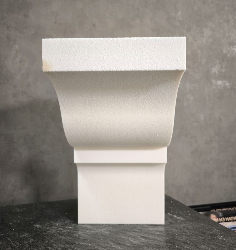 КАРНИЗ для Фасада и Интерьера - лепнина, декор из пенополистирола КВ-350/3 350*265*2000 мм