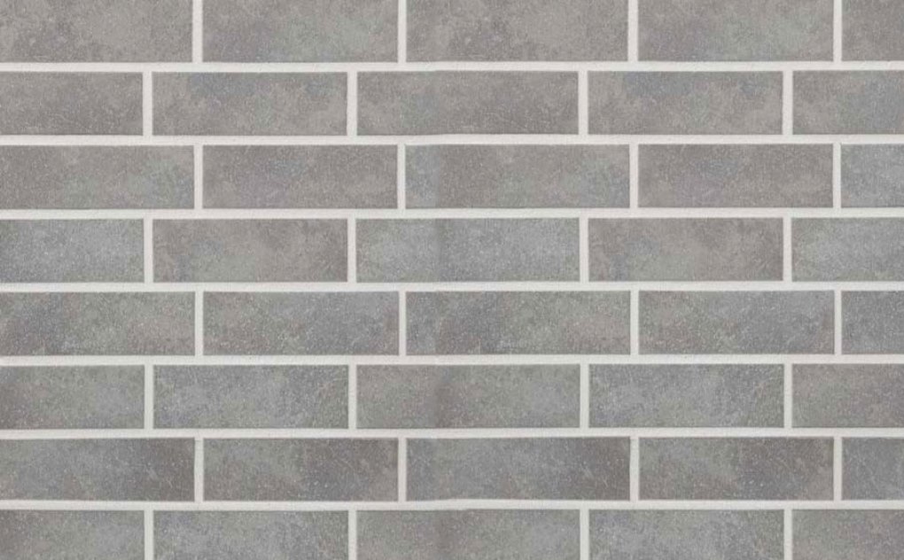 Клинкерная фасадная плитка облицовочная под кирпич Stroeher (Штроер) Roccia 840 grigio гладкая NF10, 240*115*10 мм