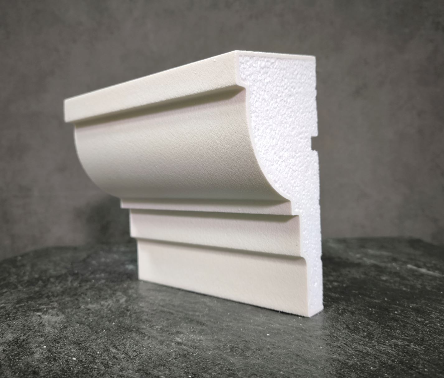 КАРНИЗ для Фасада и Интерьера - лепнина, декор из пенополистирола КВ-190/1 190*95*2000 мм