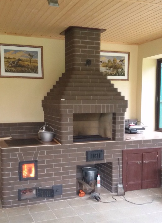 12.201100L Lode BRUNIS гладкий, 250*120*65 мм, Печной Полнотелый Кирпич керамический коричневый