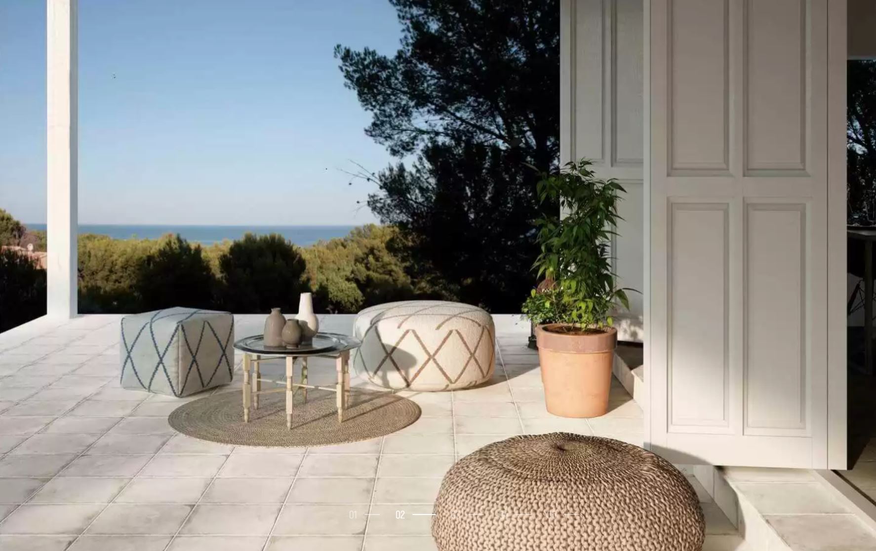 Alhamar BLANCO Exagres 330*330*10 мм, напольная клинкерная плитка противоскользящая