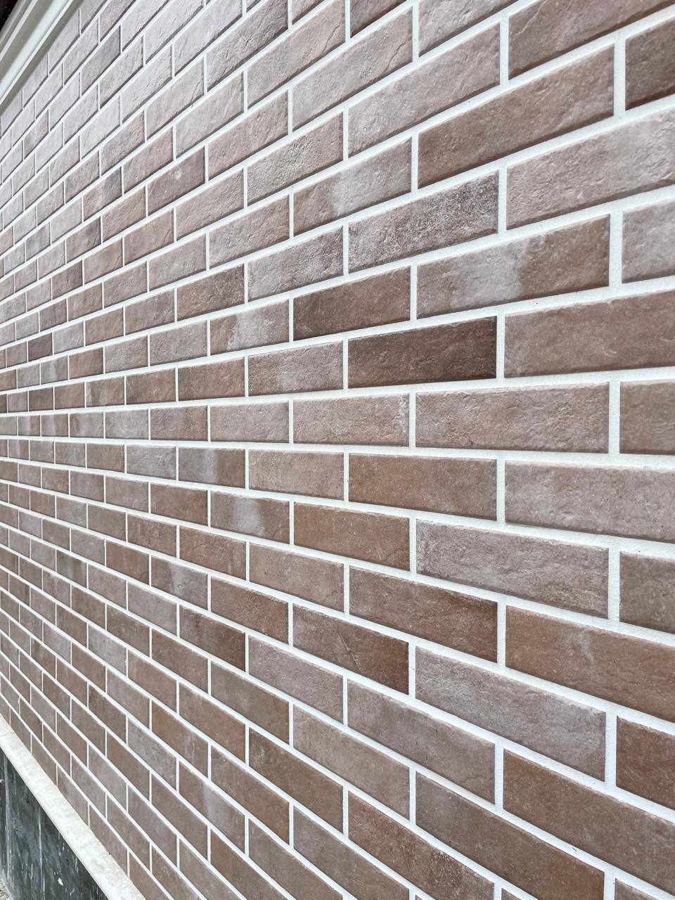 SCANDIANO OCHRA 245X66х7,4 мм Клинкерная фасадная плитка под кирпич облицовочная охровая