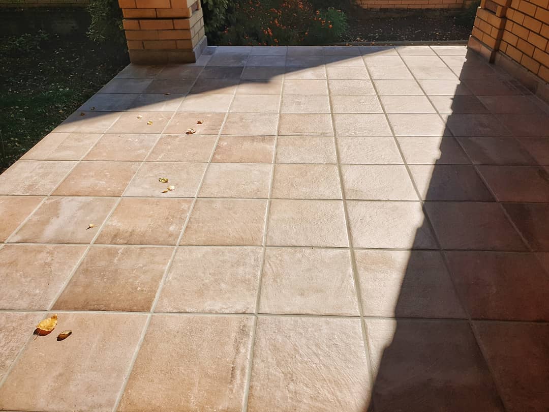 Клинкерная плитка Scandiano Ochra 300x300x11 – для улицы, террасы, крыльца, лестницы, морозостойкая