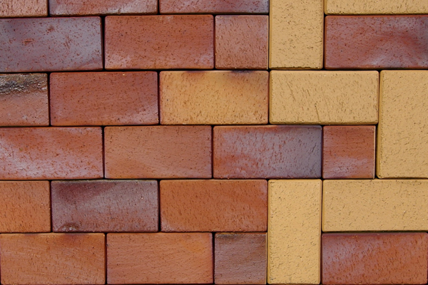 Тротуарная плитка / брусчатка Клинкерная ABC Ember (Ембер) (orange-gelb-Kohlebrand) 200*100*52 мм