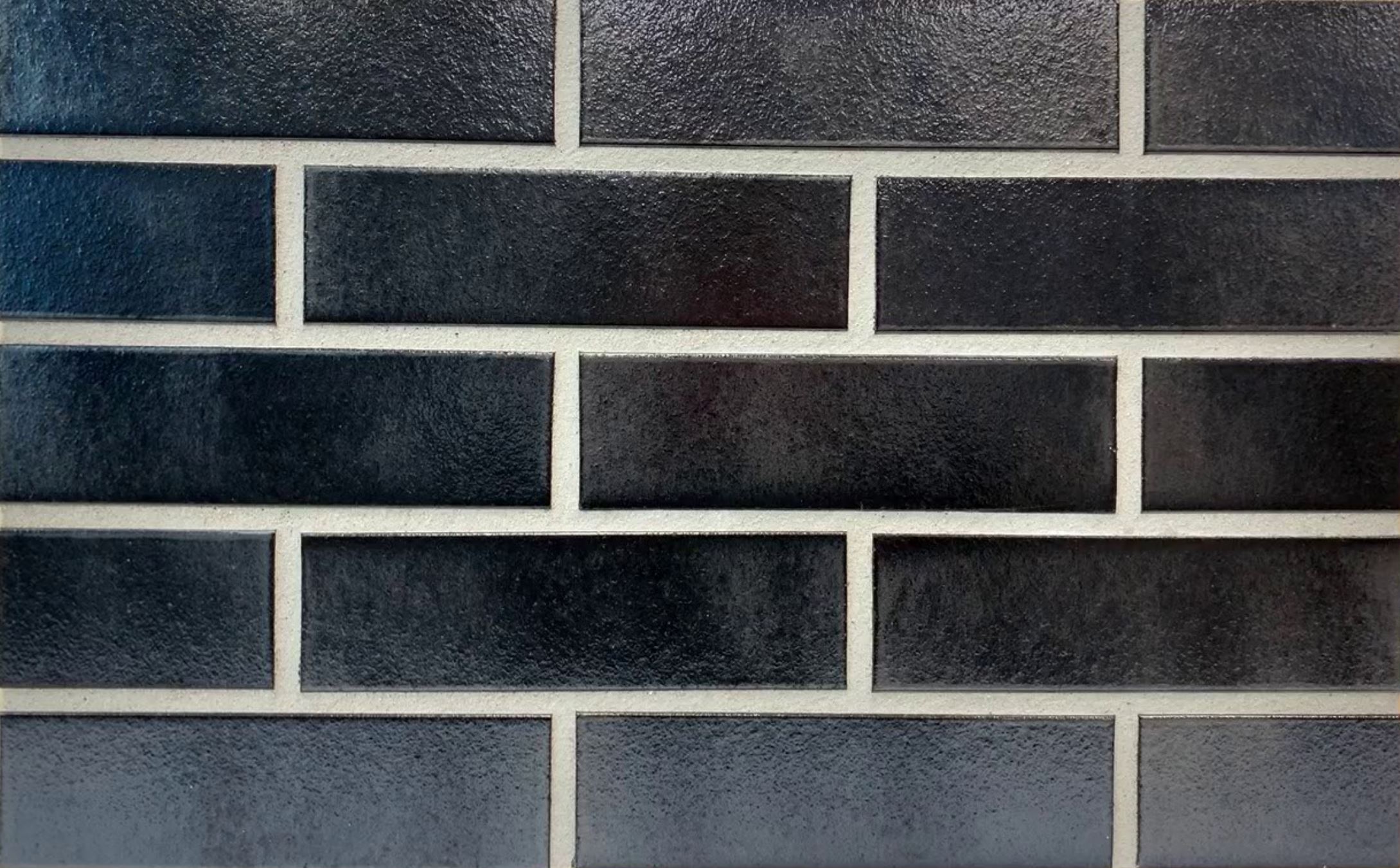 Silberschwarz glatt 240*71*10 мм, Клинкерная фасадная плитка облицовочная под кирпич Черный ABCklinker