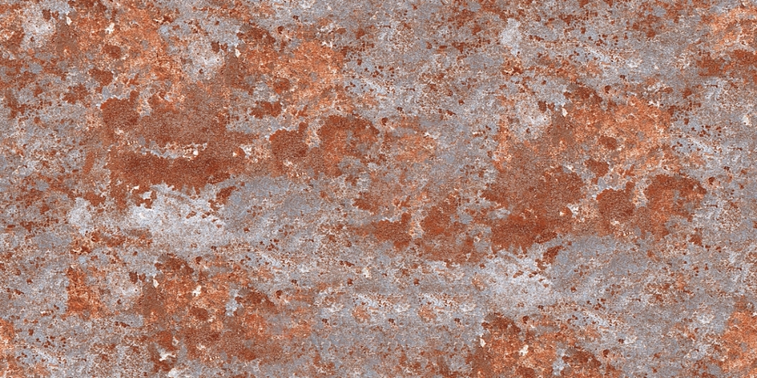 Rusty Slab Fantasy Red (насыщенный красно-коричневый камень с эффектом оксидированной поверхности)  гибкий камень 1200×600 мм