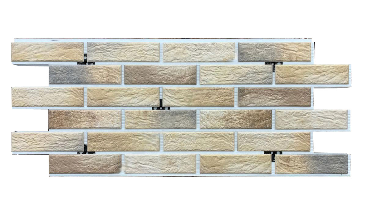 Loft Brick Masala фасадная термопанель из пенополистирола ППС 50 мм с клинкерной плиткой