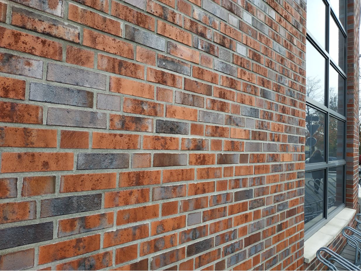 Кирпич облицовочный Клинкерный ABC 5781 Wittenburg Kohlebrand mit Sinterschmolz glatt 55NF 240*71*55 мм, БАВАРСКАЯ КЛАДКА