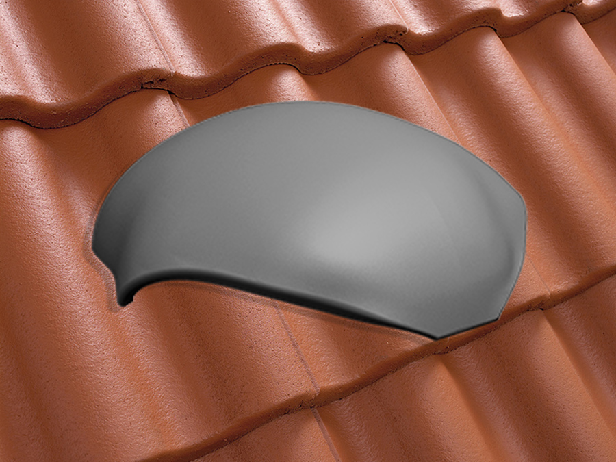 Y-образная черепица натуральная цементно-песчаная Classic кирпично-красный 24, Kriastak Baltic tile