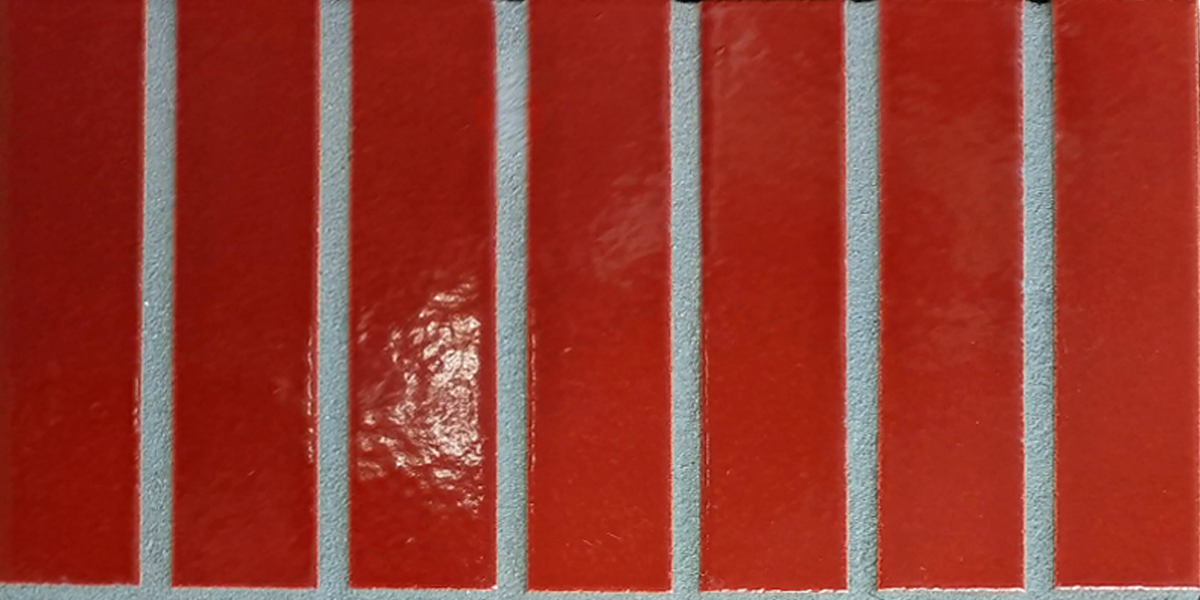 PRO-18-1 Глазурованная клинкерная фасадная плитка под кирпич ral 3000 240x71x10 мм