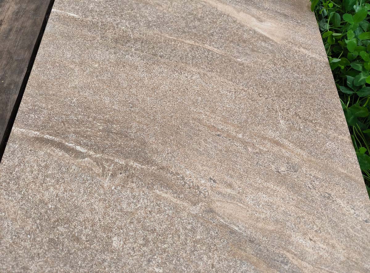 Andora Brown 600x600x20 мм, тротуарная плитка уличная, противоскользящая, керамогранит OutdoorDesign