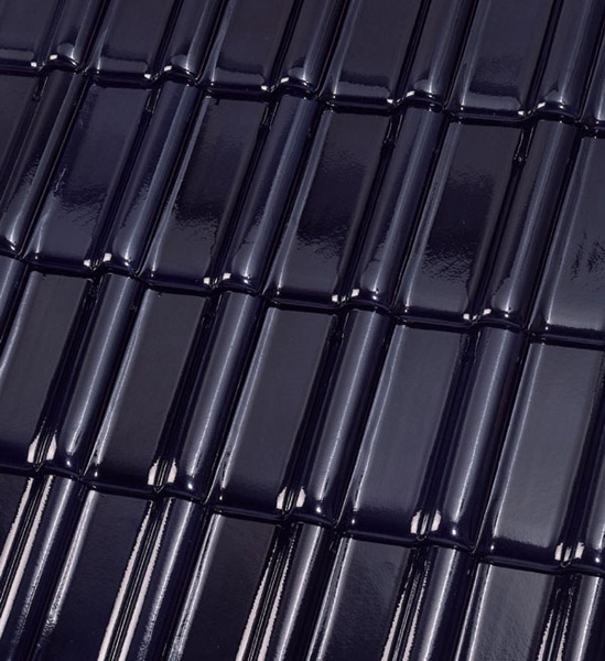 Керамическая черепица рядовая Roben FLANDERNplus бискайский глазурь