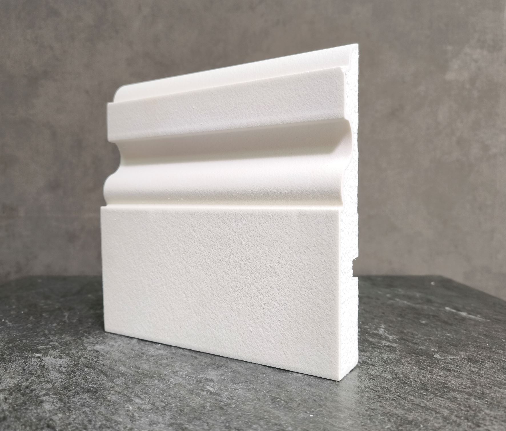 МОЛДИНГ цокольный для Фасада и Интерьера - лепнина, декор из пенополистирола ЦВ-200/2 200*35*2000 мм