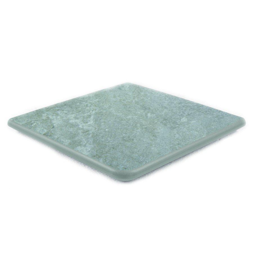 Petra GRIS Exagres 330*330*12 мм, клинкерная угловая ступень флорентинер с капиносом, противоскользящая