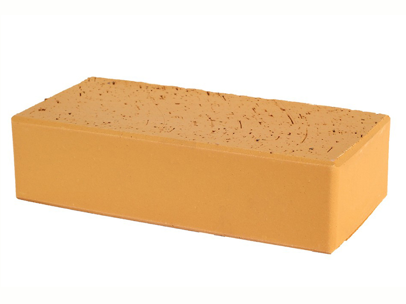 Lode DZINTRA гладкий, 250*85*65 мм, Печной Полнотелый Кирпич керамический темно-желтый