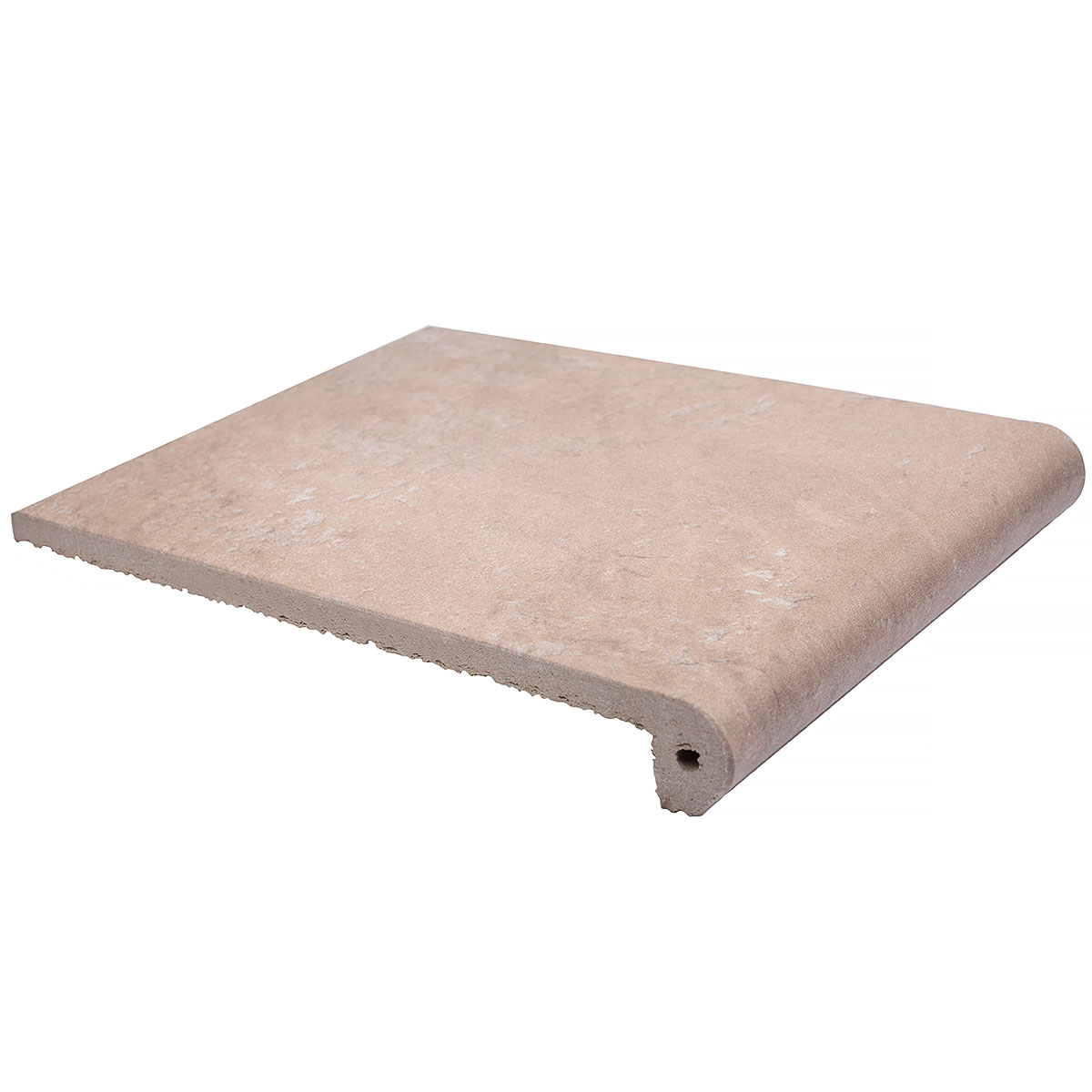 Manhattan mink Exagres 330*330*12 мм, клинкерная ступень флорентинер- с капиносом, противоскользящая