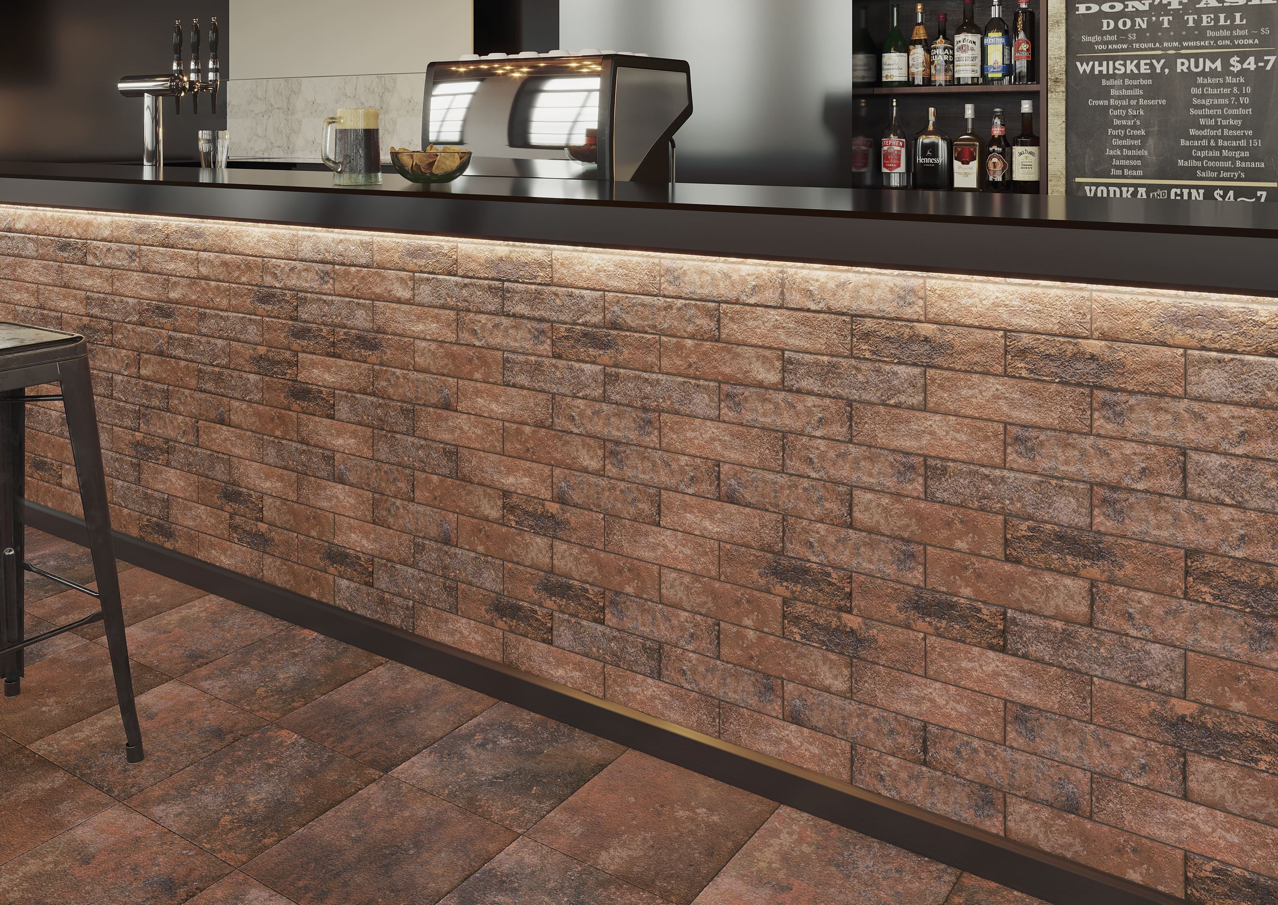 Клинкерная плитка Arteon Rosso 300x300x11 – для улицы, террасы, крыльца, лестницы, морозостойкая