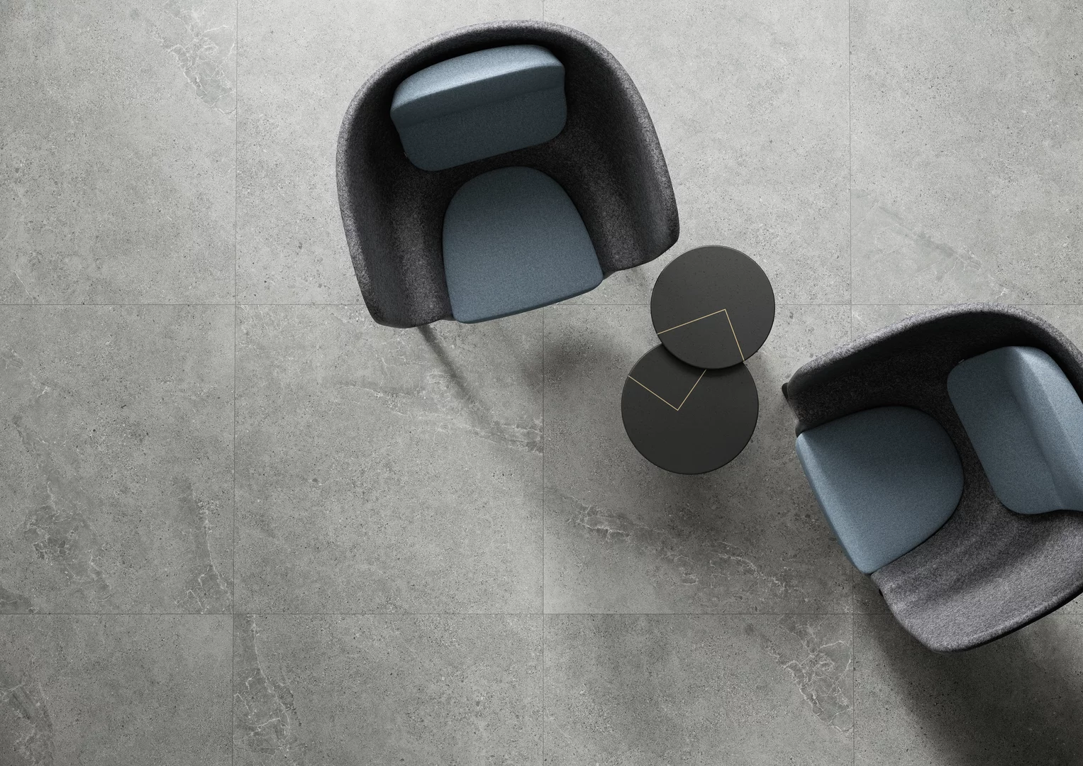 Authority Grey Gres 20 мм тротуарная плитка уличная, противоскользящая, керамогранитная 595*595*20 мм Paradyz