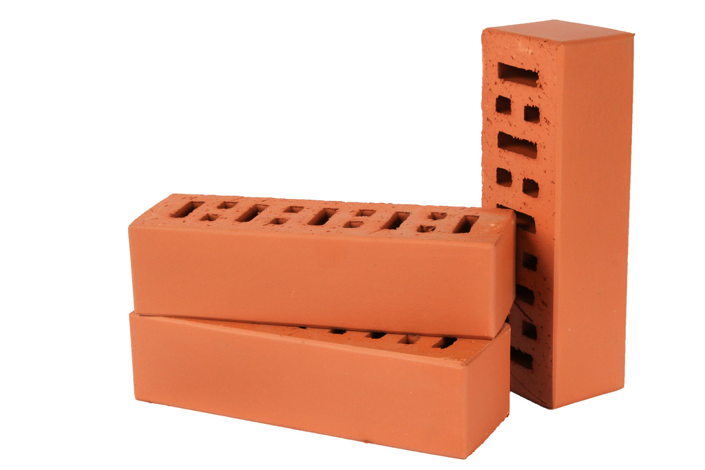 Кирпич клинкерный облицовочный красный, Lode Janka гладкий, 250*85*65 мм