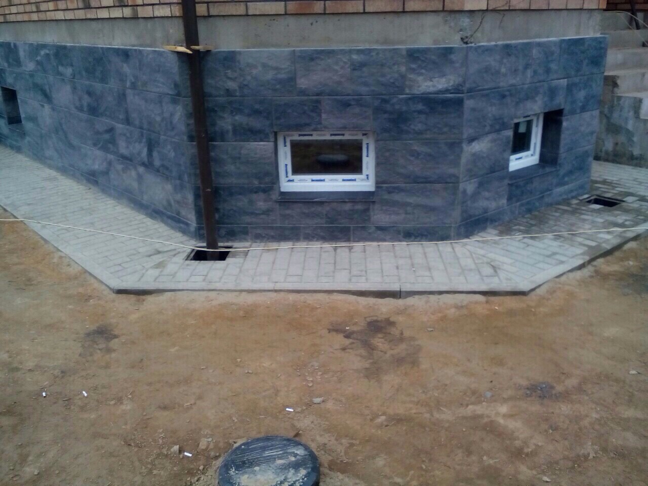 Клинкерная фасадная плитка облицовочная под камень Stroeher (Штроер) Kerabig KS 21 wood, 604*296*12 мм